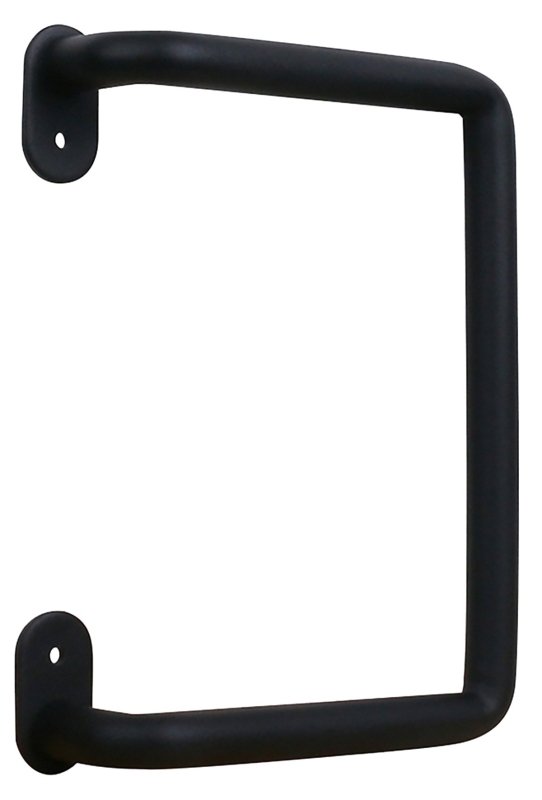 PULL TROY STL MATTE BLACK 8IN 