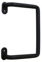 PULL TROY STL MATTE BLACK 8IN 