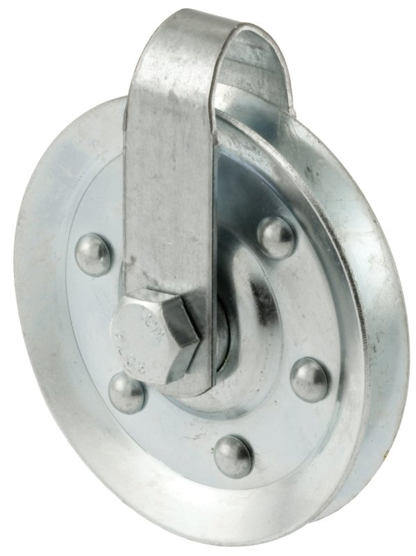 PULLEY W/2 STRAP-AXLE BLTS 3IN