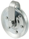 PULLEY W/2 STRAP-AXLE BLTS 3IN