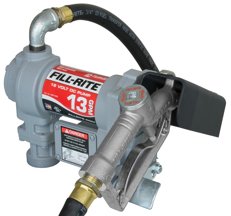 PUMP DC MANUAL NOZZLE 12V     