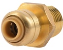 PUSH FIT ADAPTER 1/4SBX 1/2MPT
