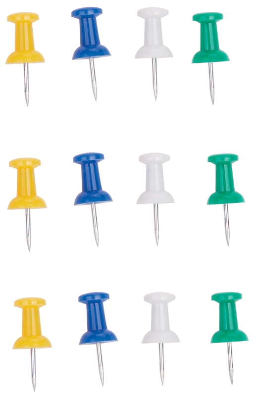 PUSH PINS 16PC/CARD           