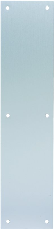 PUSHPLATE 3-1/2X15 ALUM ANODIZ
