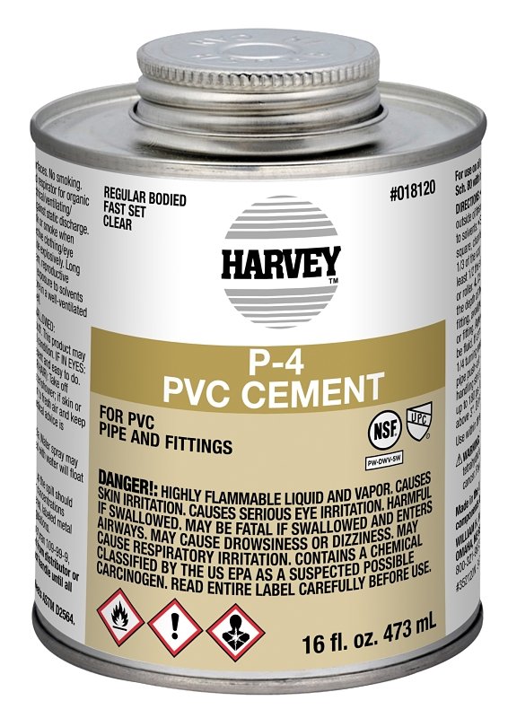 PVC CEMENT REGULAR 16OZ       