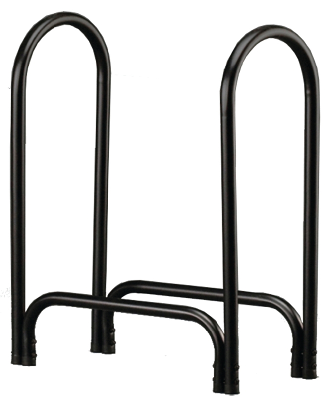 RACK LOG HOLDER 26X12X33IN BLK