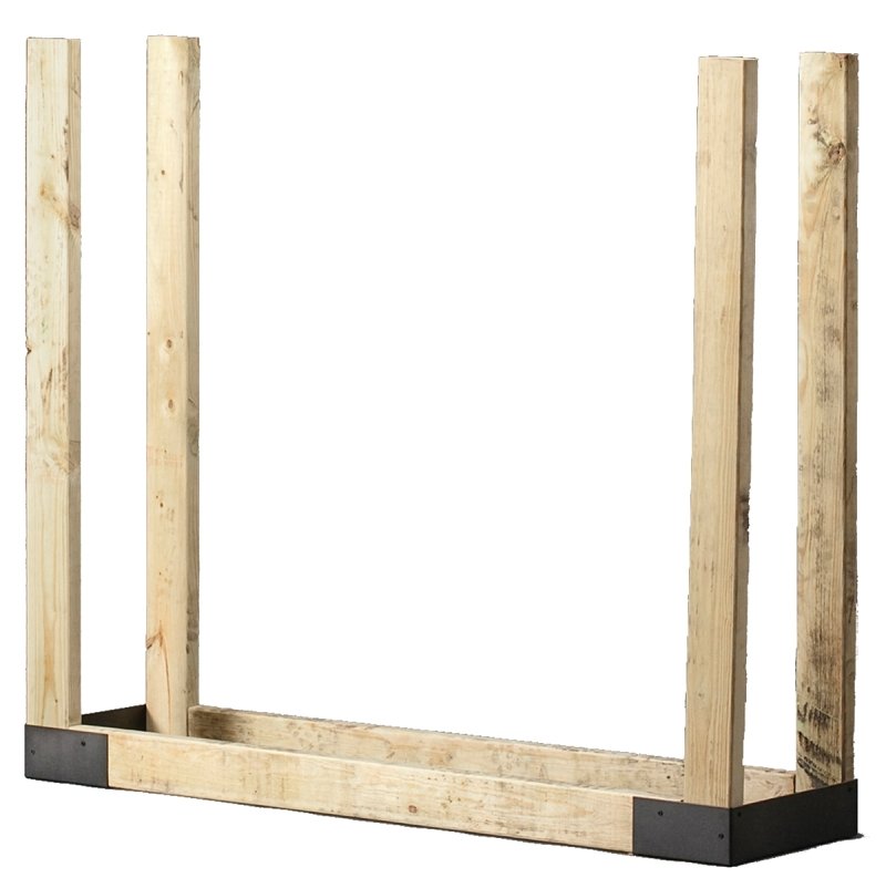 RACK LOG KIT STL ADJX14IN BLK 