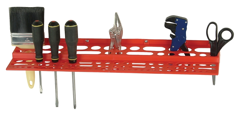 RACK TOOL RED 24IN 96 HOLDERS 
