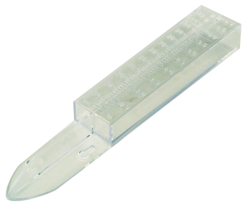 RAIN GAUGE CLEAR VU 10-3/4 INC