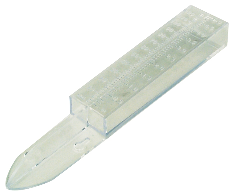 RAIN GAUGE CLEAR VU 10-3/4 INC