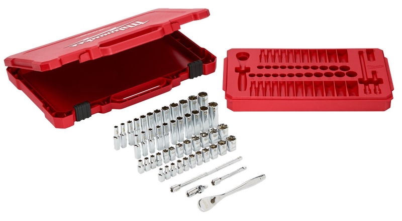 RATCHET-SKT SET SAE-MET 1/4IN 