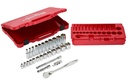RATCHET-SOCKET SET SAE 3/8IN  
