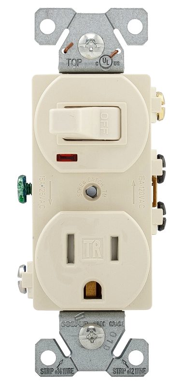 RECEPTACLE/SWITCH COMBO LA    