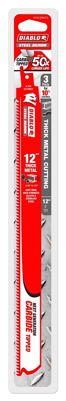 RECIP SAW BLD METAL CARB 12IN 