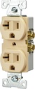 RECPT DUPLEX COMM 3WIRE 20A IV