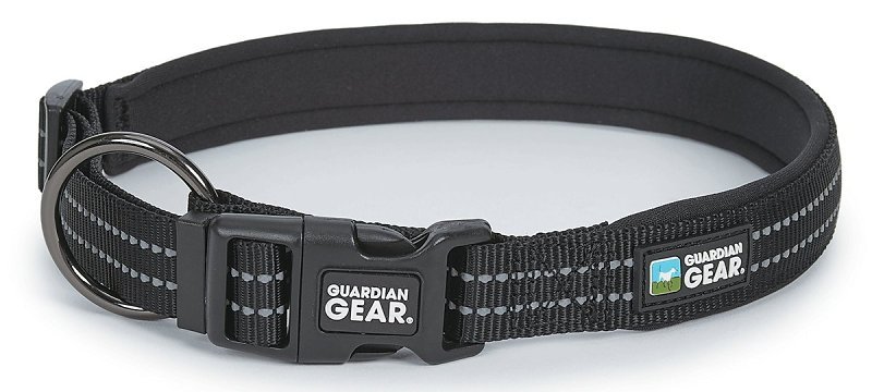 REFLEC O-RNG COLLAR NYLN BLK L