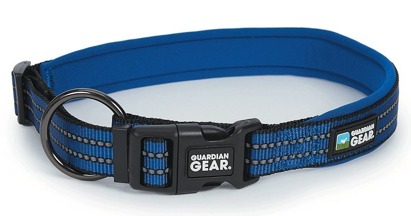 REFLEC O-RNG COLLAR NYLN BLU S