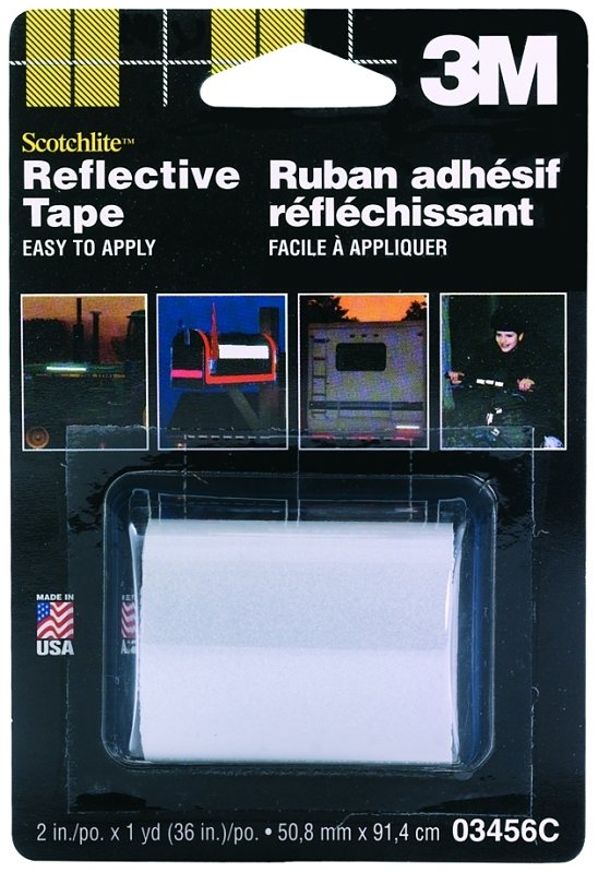 [6013320] REFLECTIVE SFTY TAPE WHT 2X36 