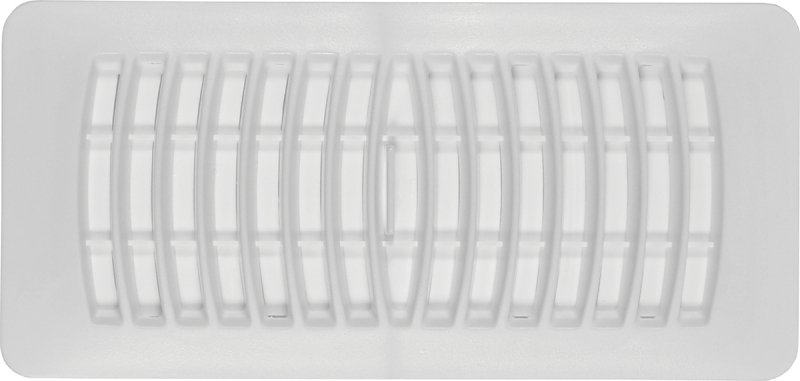 REGISTER FLOOR 4X10IN WHT     