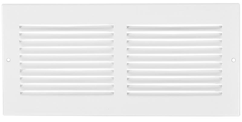 REGISTER SIDEWALL WHT 12X4IN  