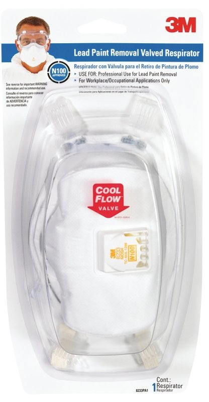 RESPIRATOR LEAD & PAINT N100  