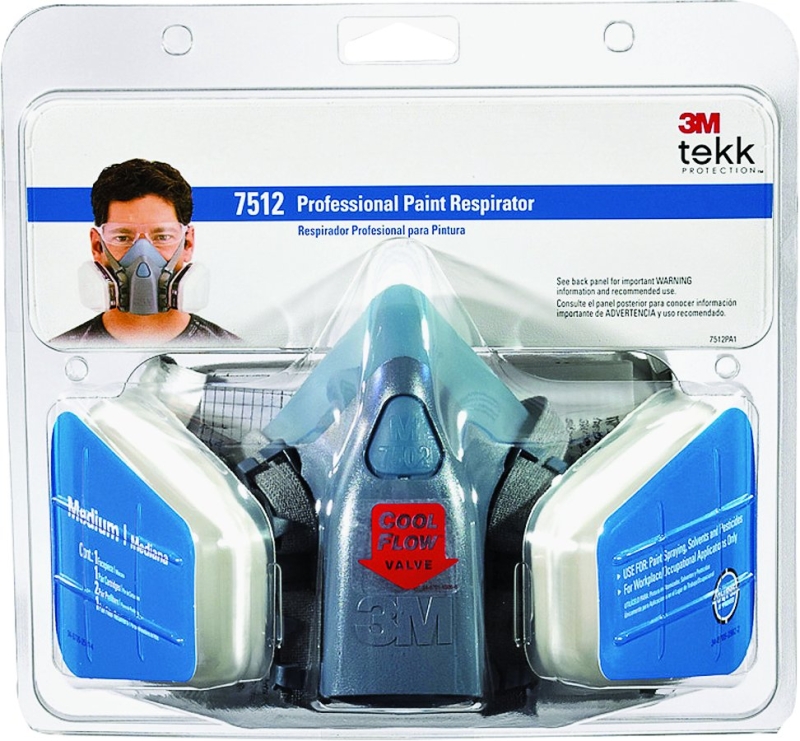 RESPIRATOR PAINT SPRY 7500 MED
