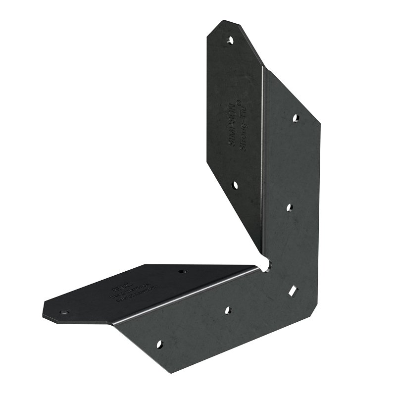 RIGID TIE ANGLE 90DEG 16GA BLK