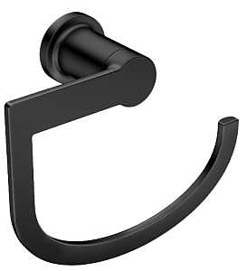 RING TOWEL HAND RINZA MAT BLK 