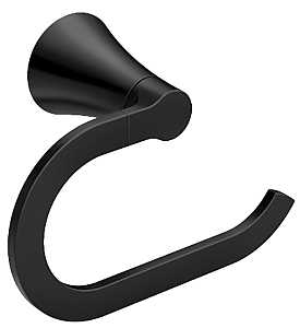 RING TOWEL MATTE BLACK        