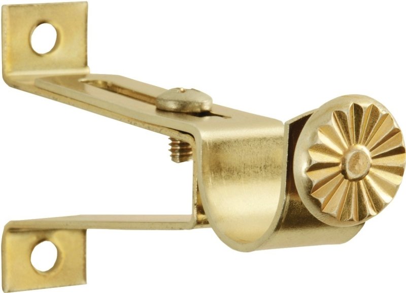[2240620] ROD BRACKET 5/8IN 2-3CL BRASS 