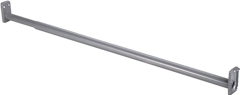 ROD CLOSET ADJ 96X150IN SILVER