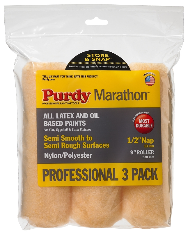 ROLLER COVER 3PK 9X1/2IN      