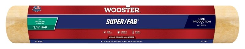 ROLLER COVER FABRIC 18X3/4IN  