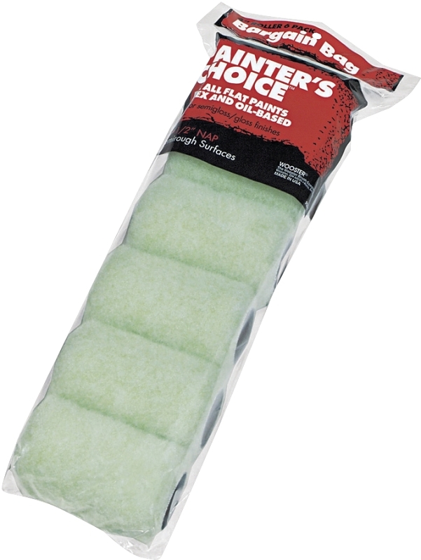 ROLLER COVER FBRC 6PK 4X1/2IN 