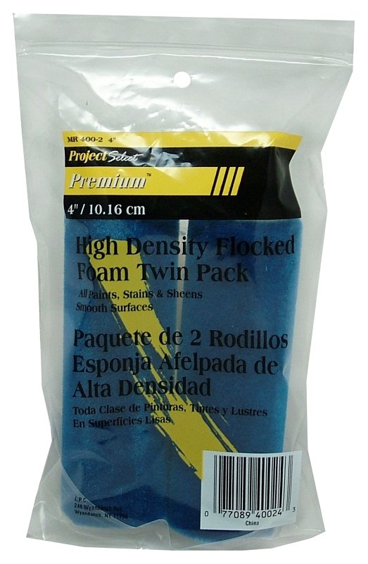 ROLLER COVER FOAM 2PK 4X1/8IN 