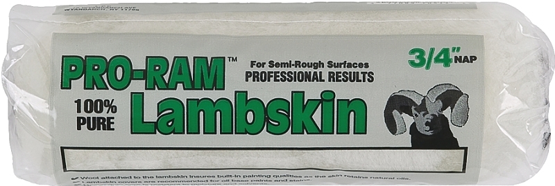 ROLLER COVER LAMBSKIN 9X3/4IN 
