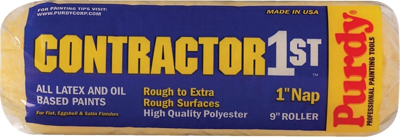 ROLLER COVER POLYESTER 9X1IN  