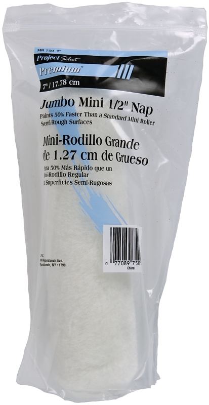 ROLLER COVER POLYSTR 6.5X1/2IN