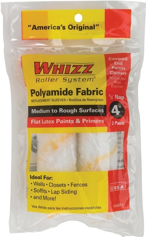 ROLLER CVR POLAMD 2PK 4X1/2IN 