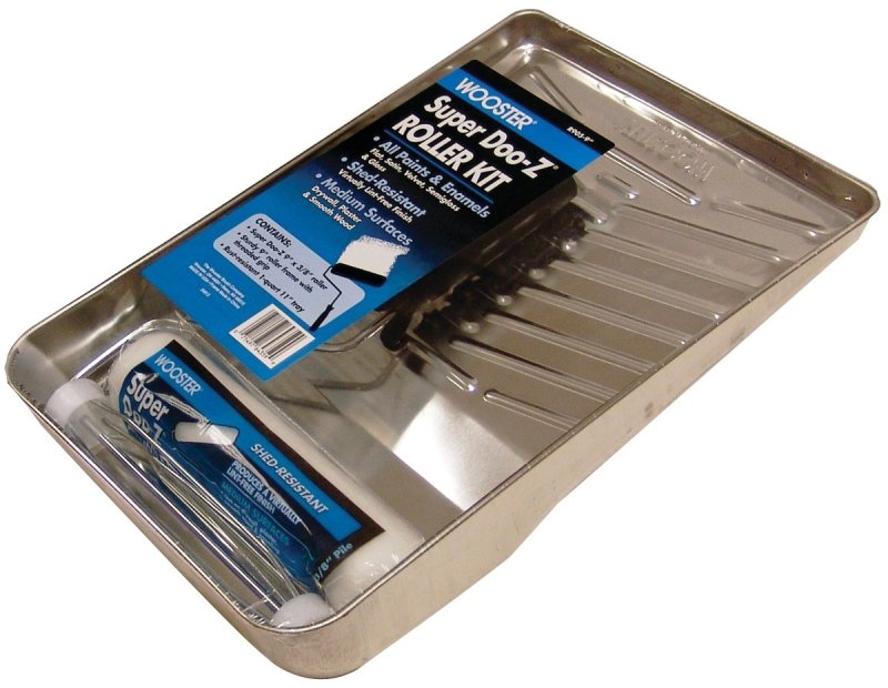 ROLLER TRAY KIT 3PC METAL 9IN 