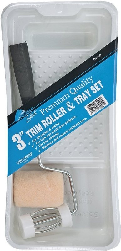 ROLLER TRAY KIT 3PC PLSTC 3IN 