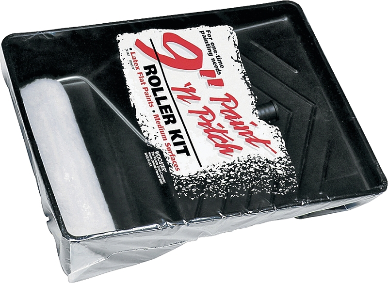 ROLLER TRAY KIT 3PC PLSTC 9IN 