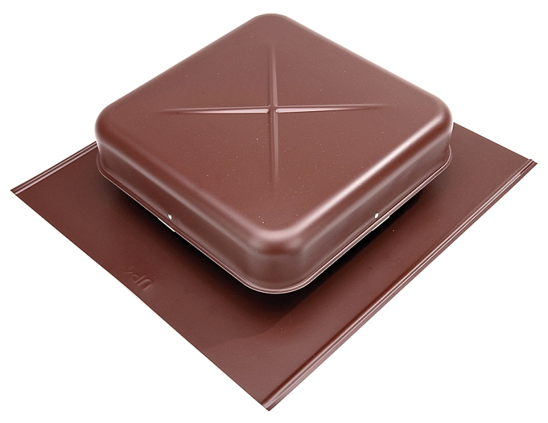 ROOF LOUVER ALUMINUM BROWN    