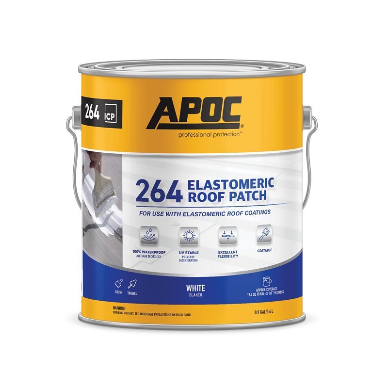 ROOF PATCH ELASTOMERIC WHT 1GA