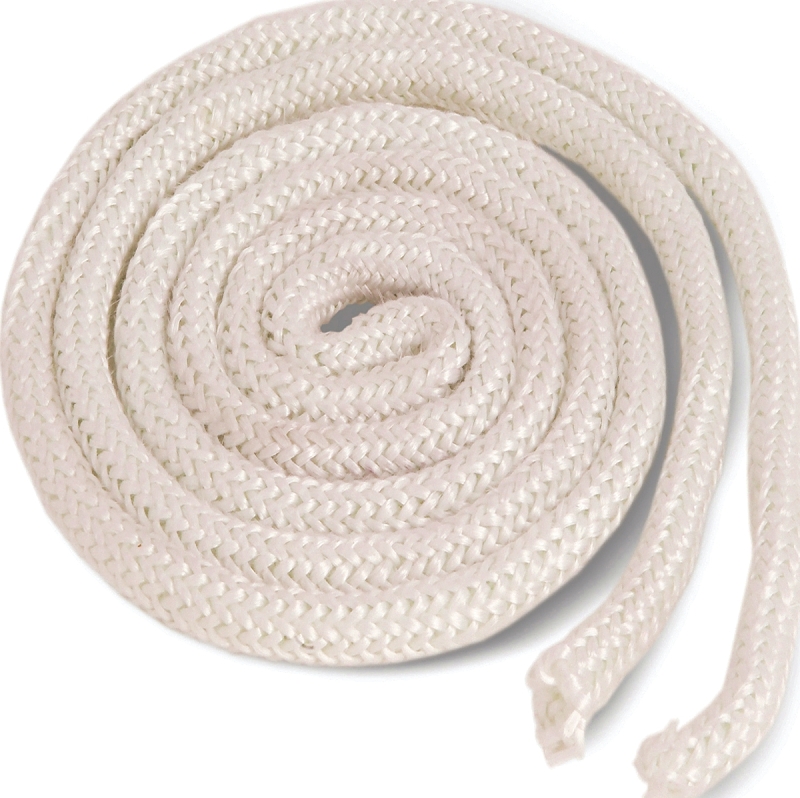 ROPE GASKET FBRGLS 1/2X6 WHT  
