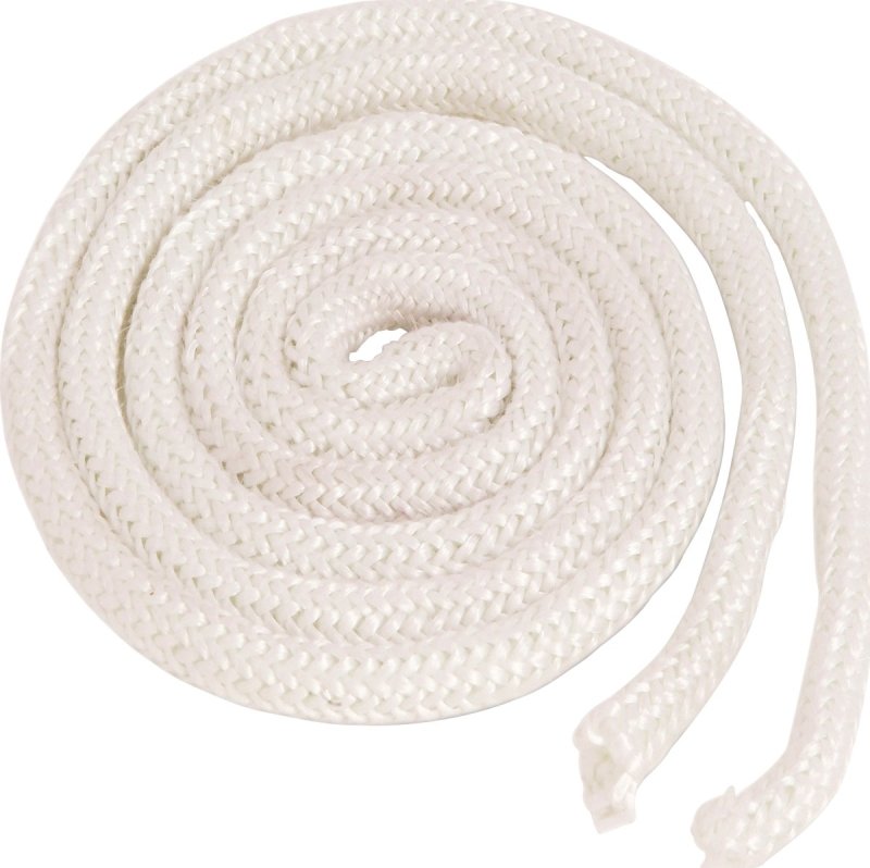 ROPE GASKET FBRGLS 1/4X6 WHT  