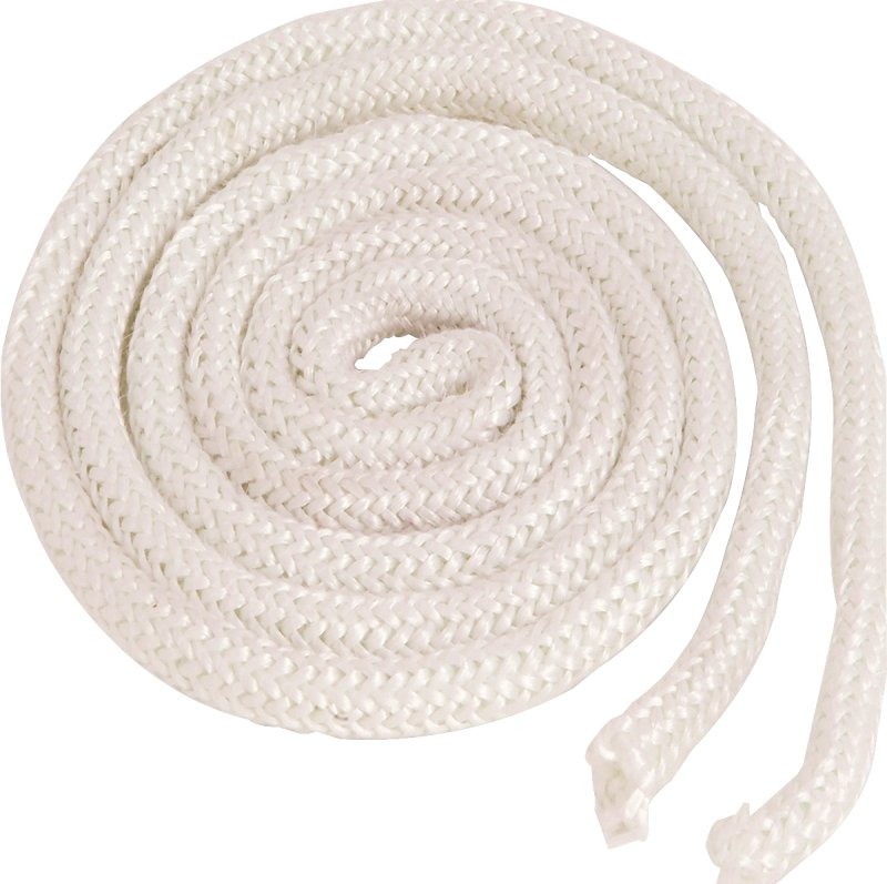 ROPE GASKET FBRGLS 3/8X6 WHT  