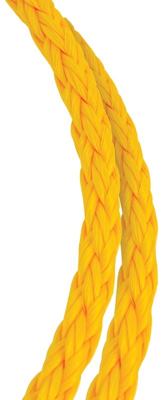 ROPE HOLLOW YELLOW 3/8INX500FT