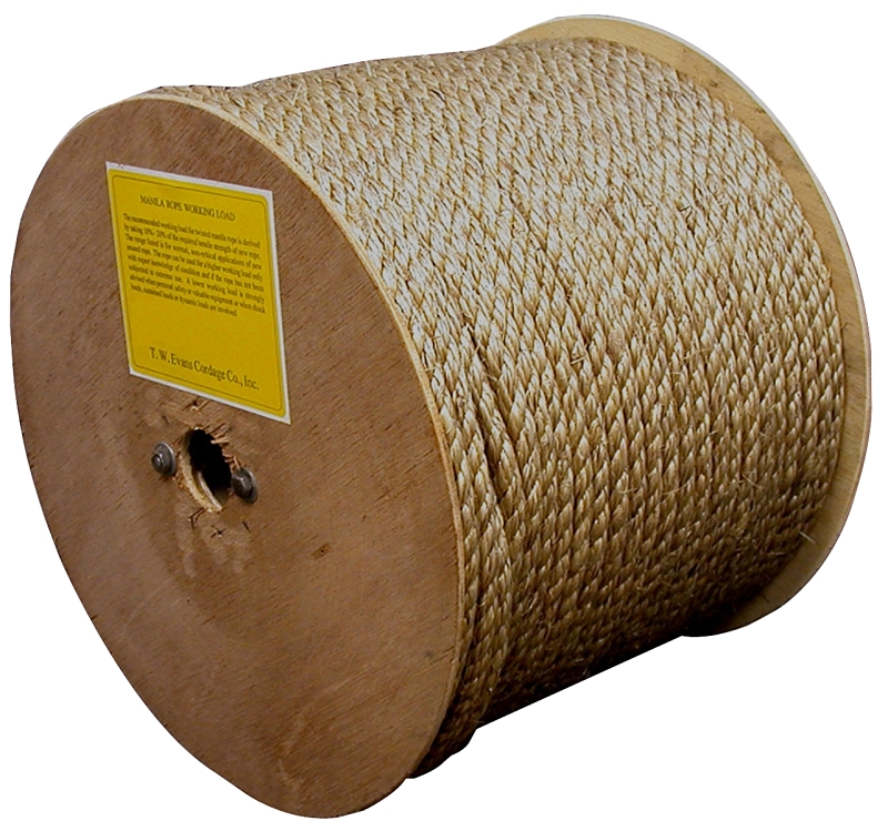 ROPE MANILA SPOOL 1/4X1200FT  
