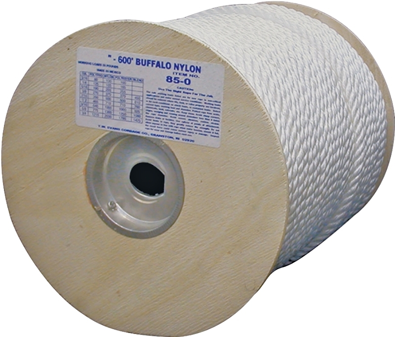 ROPE NYLON TWIST 3/8X300 FT   